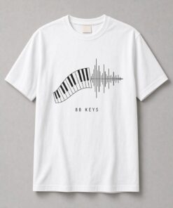 Alternative view of 88 Keys Unisex T-Shirt